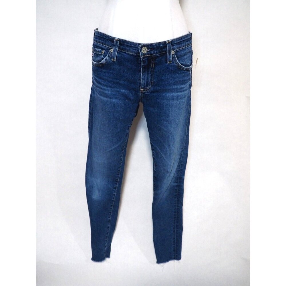 Adriano Goldschmied Medium Wash The Legging Ankle Super Skinny Jeans, Size 28